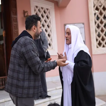 أكرم حسنى في الكابتن - الصورة من الشركة المنتجة