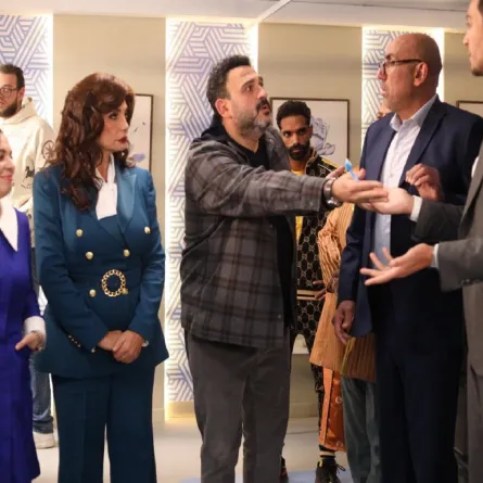 مسلسل الكابتن - الصورة من الشركة المنتجة