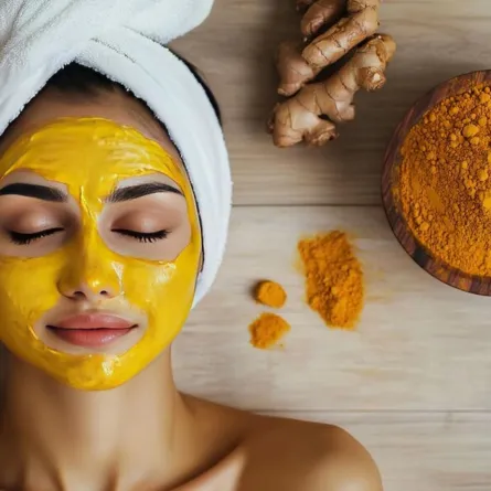 ماسك الكركم للوجه