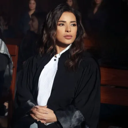 ماغي بوغصن في كواليس مسلسل بالدم - الصورة من صفحتها على انستغرام