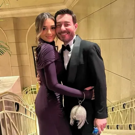 ملك زاهر ووالدها أحمد زاهر- الصورة من حسابها على إنستغرام