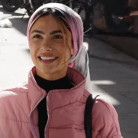 هدى المفتي من مسلسل 80 باكو -الصورة من حسابها على إنستغرام