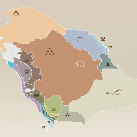 أبرز 10 معلومات عن خريطة العِمارة السعودية