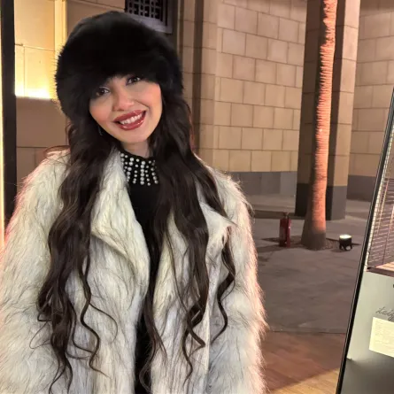 نرمين محسن- الصورة خاصة بسيدتي من تصوير زكية البلوشي