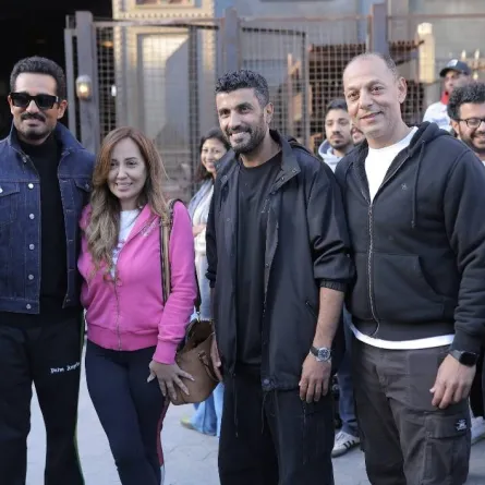 كواليس اليوم الأخير من سيد الناس- الصورة من المركز الإعلامي للشركة المنتجة