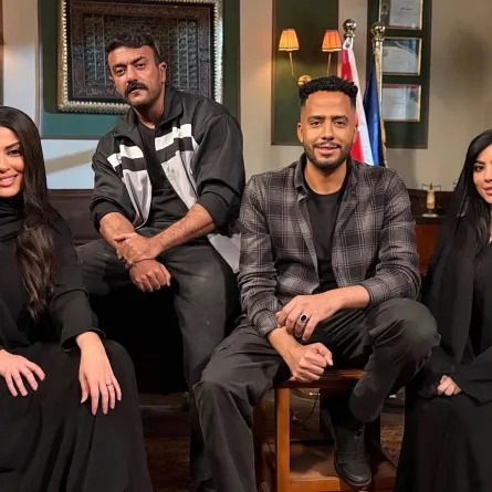 ابطال مسلسل فهد البطل - الصورة من حساب عصام السقا على انستغرام