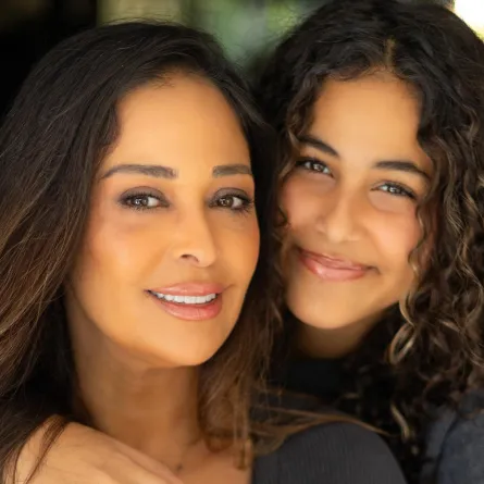 داليا البحيري وابنتها قسمت - جلسة تصوير خاصة لسيدتي