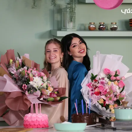 ريما الأسطا وقمر الطائي من الحلقة الأولى من "ستايل كود مع ريما"