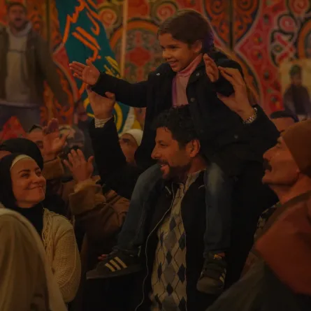 إياد نصار وريهام عبد الغفور في مسلسل ظلم المصطبة -الصورة من الشركة المنتجة