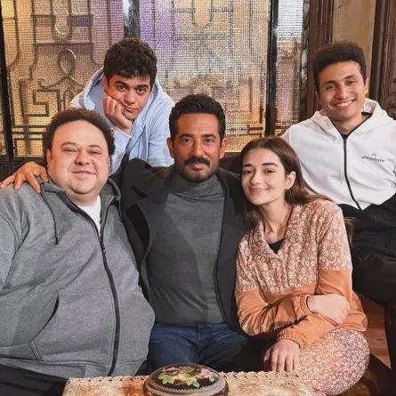 كواليس سيد الناس- الصورة من حساب مدحت تيخة على إنستغرام