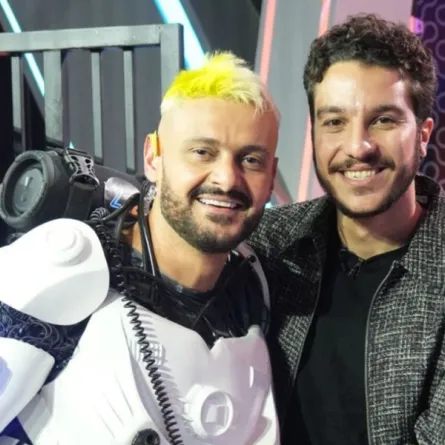 رامز جلال ونور النبوي من برنامج رامز إيلون مصر - الصورة من حساب رامز جلال على X