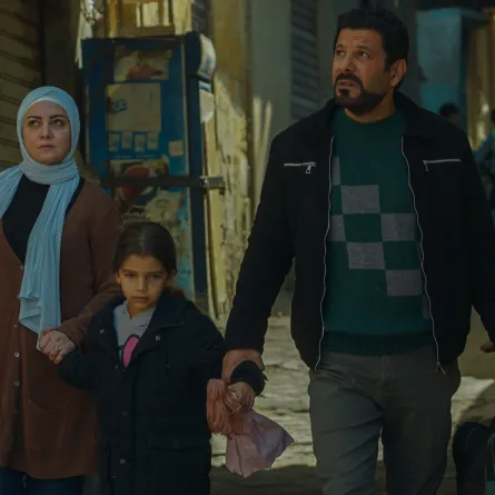 إياد نصار وريهام عبد الغفور في مسلسل ظلم المصطبة- الصورة من الشركة المنتجة