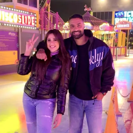 ياسمين عبد العزيز وكريم فهمي- الصورة من حساب ياسمين عبد العزيز على إنستغرام