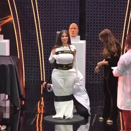 هدى الأتربي ببرنامج رامز ايلون مصر - الصورة من الحساب الخاص لـ رامز جلال على X