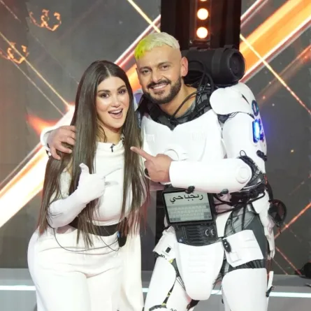 هدى الأتربي ببرنامج رامز ايلون مصر - الصورة من الحساب الخاص لـ رامز جلال على X