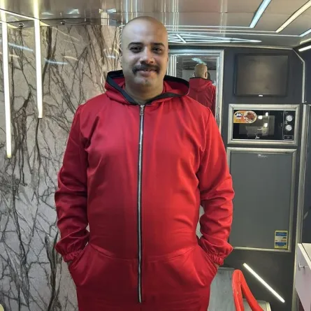 حاتم صلاح - الصورة من حسابه على إنستغرام