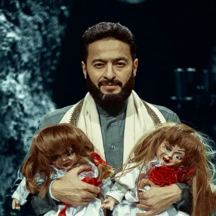 حمادة هلال من مسلسل المداح 5- الصورة من حسابه على إنستغرام 