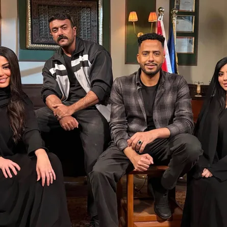 أبطال مسلسل فهد البطل- الصورة من حساب عصام السقا على إنستغرام