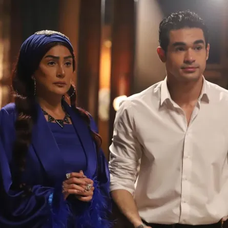 غادة عبد الرازق ويوسف عمر من كواليس مسلسل شباب امرأة - الصورة من حساب الشركة المنتجة على إنستغرام