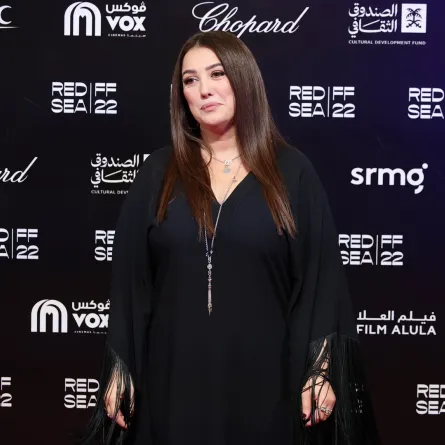 كندة علوش خلال حضورها في مهرجان البحر الأحمر السينمائي( مصدر الصورة:  Daniele Venturelli/Getty Images for The Red Sea International Film Festival)