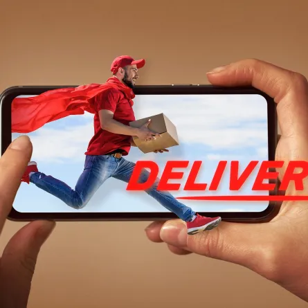 شركات التوصيل- الصورة من freepik