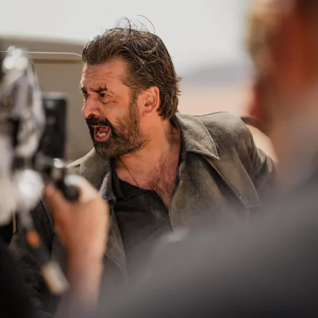 كريم عبد العزيز من كواليس فيلم seven dogs - الصورة من صفحة المستشار تركي ال الشيخ على فيسبوك