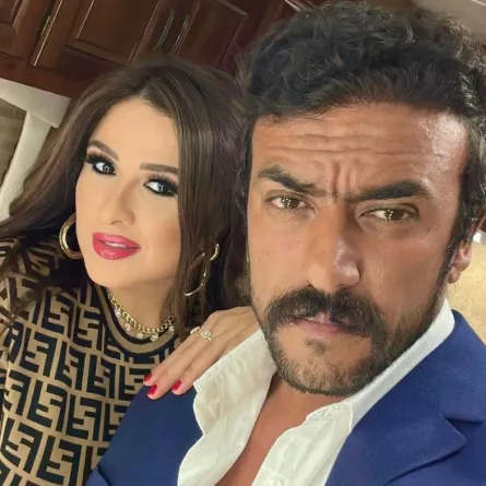 ياسمين عبد العزيز وأحمد العوضي- الصورة من الصفحة الرسمية للعوضي على فيسبوك