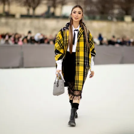 إطلالة ستريت ستايل- مصدر الصورة Launchmetrics/Spotlight ©