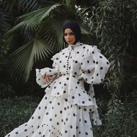 مدونة الموضة سهى طه - الصورة من حسابها على إنستغرام