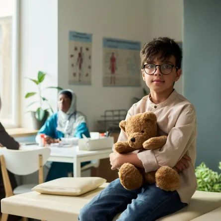 صورة طفل يعاني نفسياً