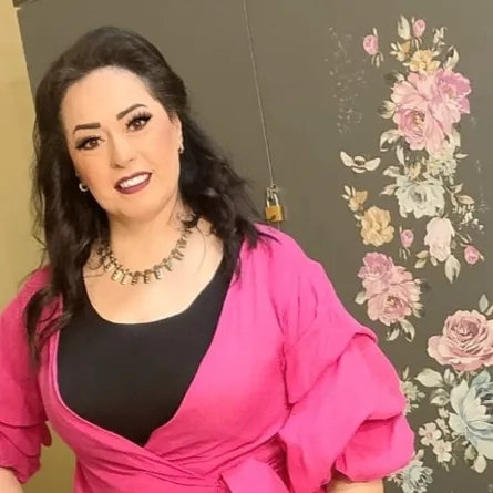 هند عاكف - الصورة من حسابها على فيس بوك