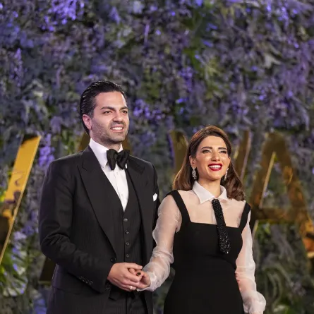 نارين بيوتي وخطيبها- الصور من المكتب الاعلامي لـ mbc