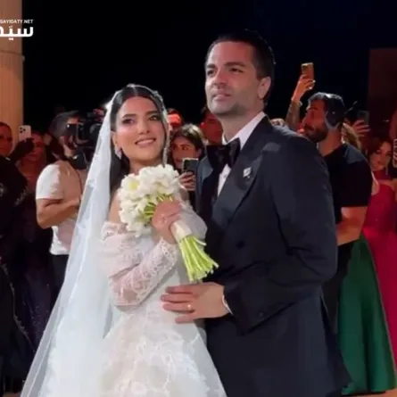 نارين بيوتي وزوجها رامي سامو - الصورة خاصة بسيدتي 