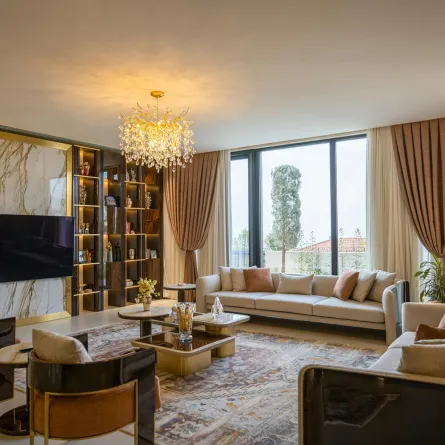 غرفة معيشة مودرن