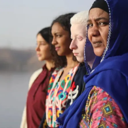 الفنانة إسلام مبارك في فيلم "ضي"- الصورة من المركز الإعلامي للفنانة إسلام مبارك