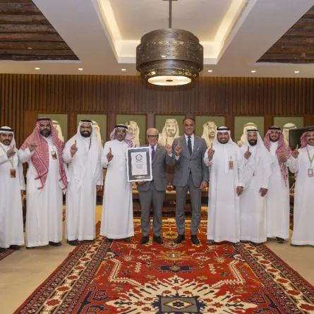 شركة الدرعية تحصل على غينيس