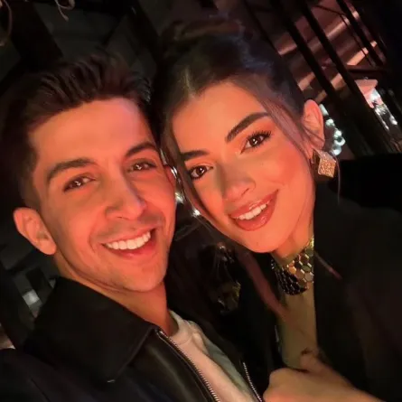 ليلى أحمد زاهر وهشام جمال- الصورة من صفحتها على انستغرام