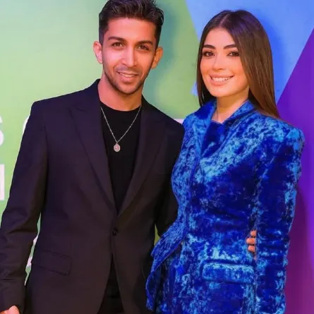 ليلى زاهر وهشام جمال الصورة من حسابها الرسمي على إنستغرام