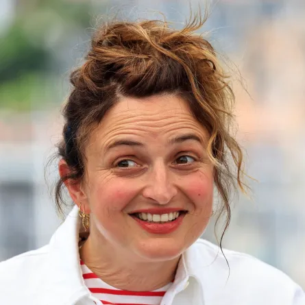 أليس روهرواشر خلال الدورة السادسة والسبعين لمهرجان كان السينمائي في كان، جنوب فرنسا (Alice Rohrwacher during the 76th edition of the Cannes Film Festival in Cannes, southern France). مصدر الصورة: Valery HACHE / AFP