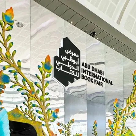 معرض أبوظبي الدولي للكتاب. الصورة من حساب المعرض
