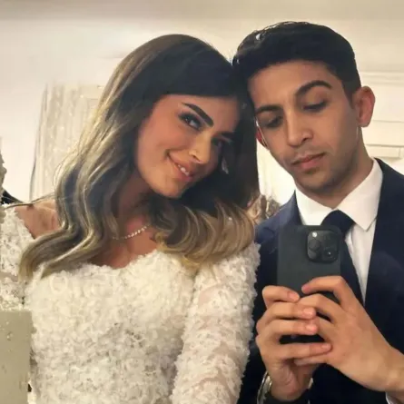 ليلى أحمد زاهر وهشام جمال - الصورة من حسابها على انستغرام 