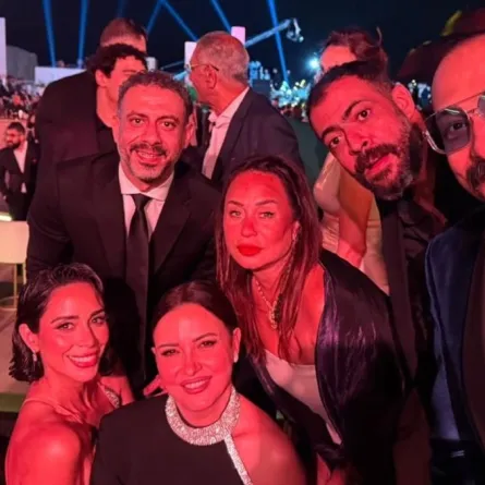 حفل زفاف ليلى أحمد زاهر وهشام جمال - الصورة من صفحة محمد ثروت على انستغرام