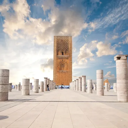 صومعة حسان من المباني التاريخية المتميزة بالرباط 