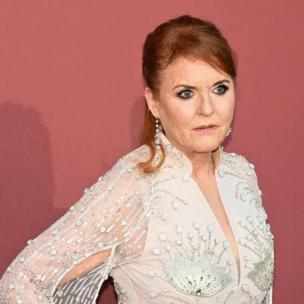 سارة فيرغسون في مهرجان كان السينمائي عام 2023 (  Sarah Ferguson at the 2023 Cannes Film Festival). مصدر الصورة: Stefano Rellandini / AFP
