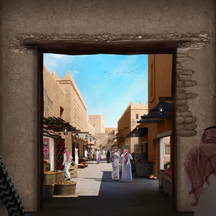 الدرعية - الصورة من موقع الدرعية الرسمي