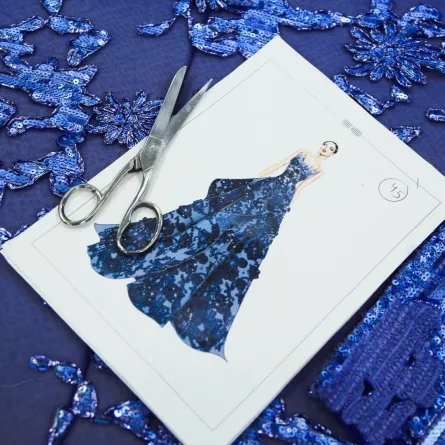 نموذج من المصمم طوني ورد- الصورة من أرشيف الدار