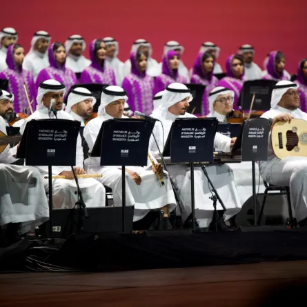 الأوركسترا السعودية - الصورة من المصدر