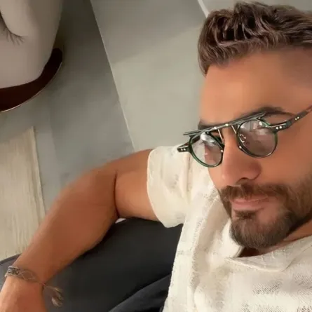 تامر حسني- الصورة من حسابه على إنستغرام