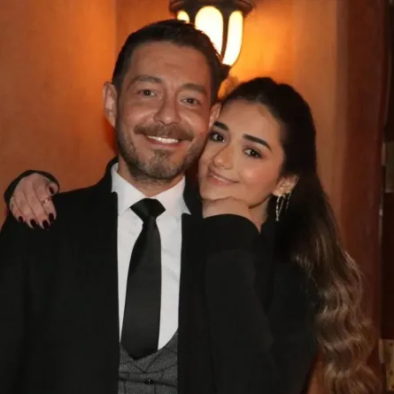 ملك ووالدها أحمد زاهر- الصورة من حسابها على إنستغرام