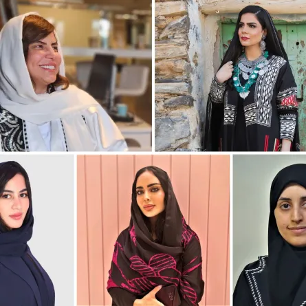 5 مصممات سعوديات  برؤية 2030 ولمسات إبداعية معاصرة  